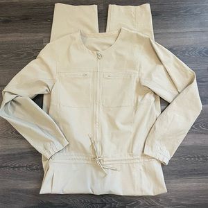 Lululemon Ventlight jumpsuit, khaki